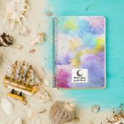 تصویر  دفتر رنگ آمیزی ماه نیلی مدل اسلیمی کد 1