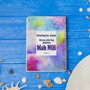 تصویر  دفتر رنگ آمیزی ماه نیلی مدل اسلیمی کد 2